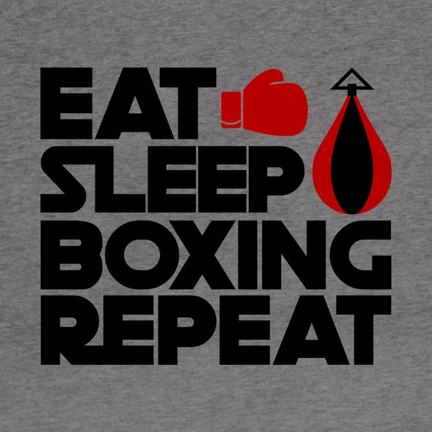 Eat Sleep Boxing by colorsplash